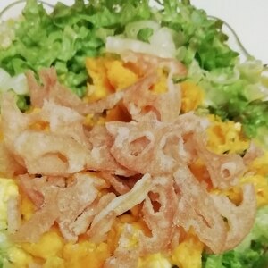 レンコンチップにんにく風味